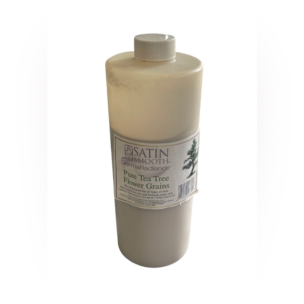 Satin Smooth DermaRadiance Pure Tea Tree Flower Grains